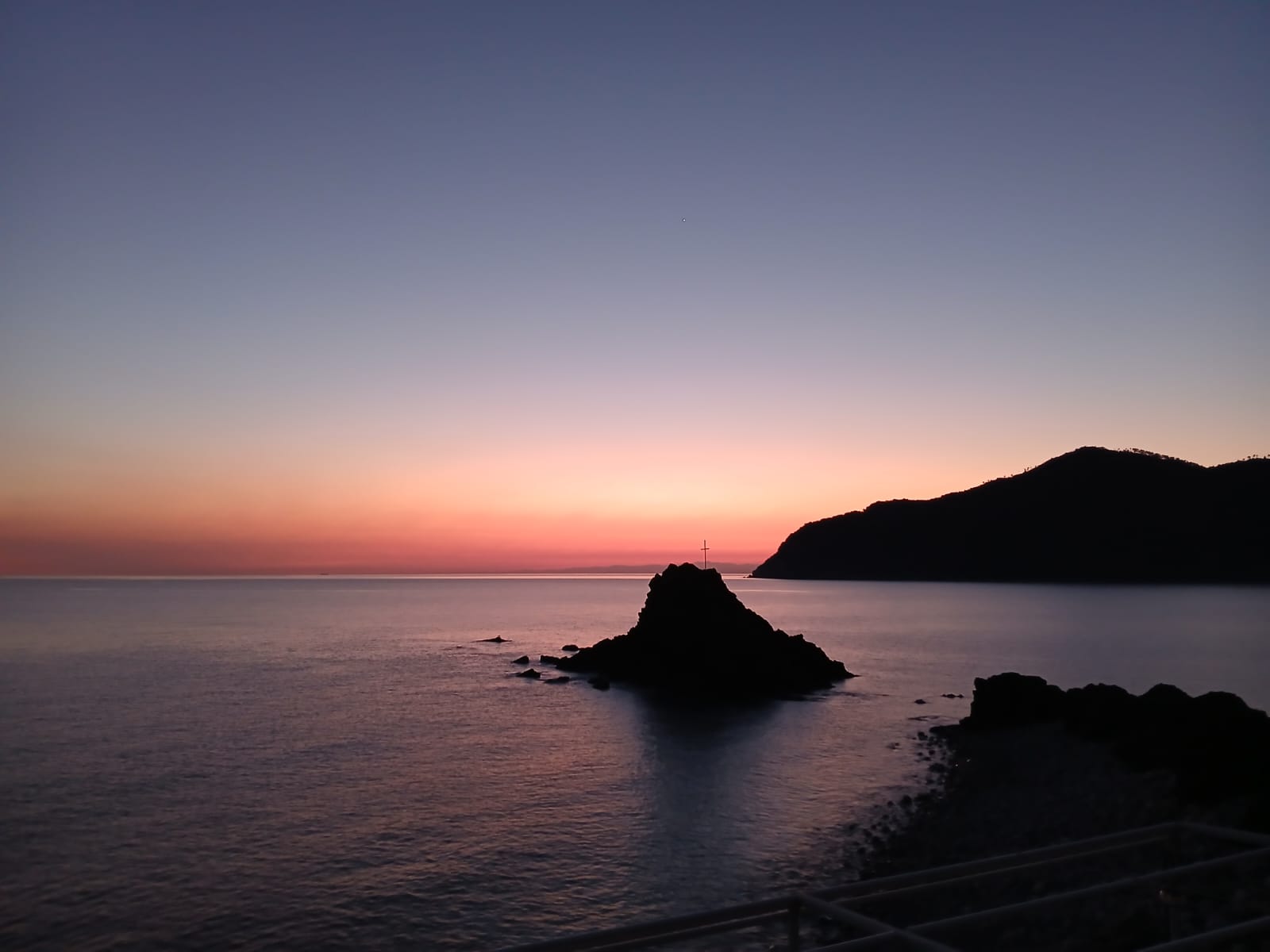Tramonto sulla costa